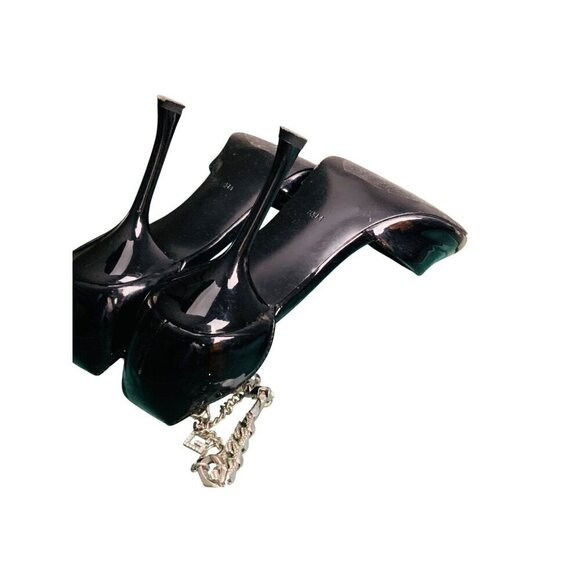 Guess women’s high heel shoes size 8.5 rhynestone straps gorgeous - Picture 8 of 10